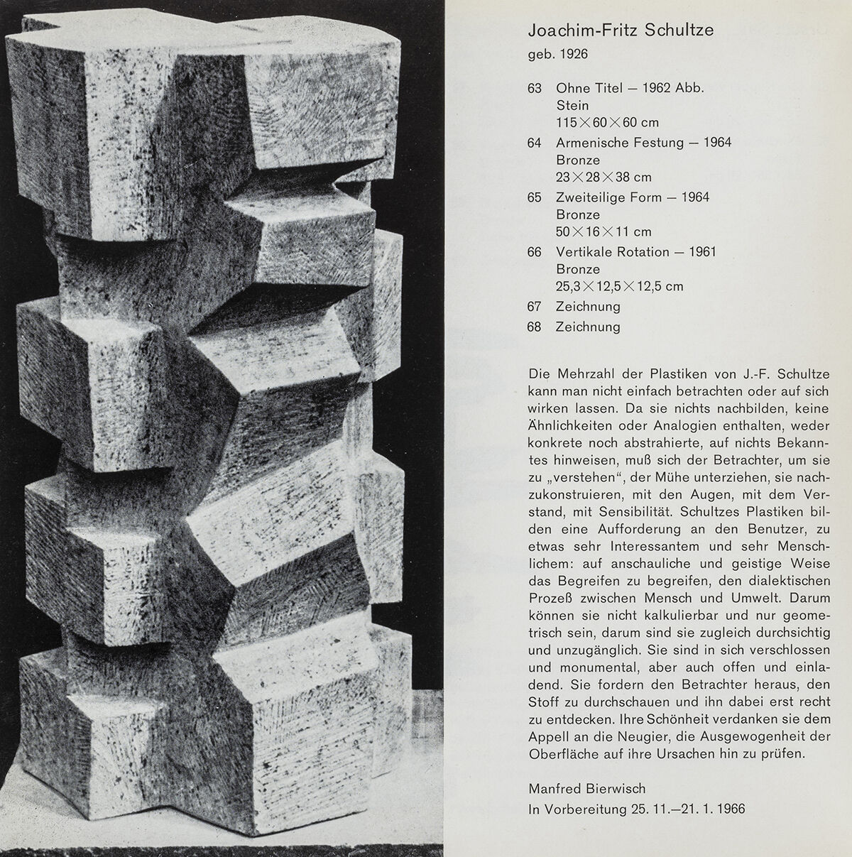 Auktion 26 - Schultze, Joachim-Fritz